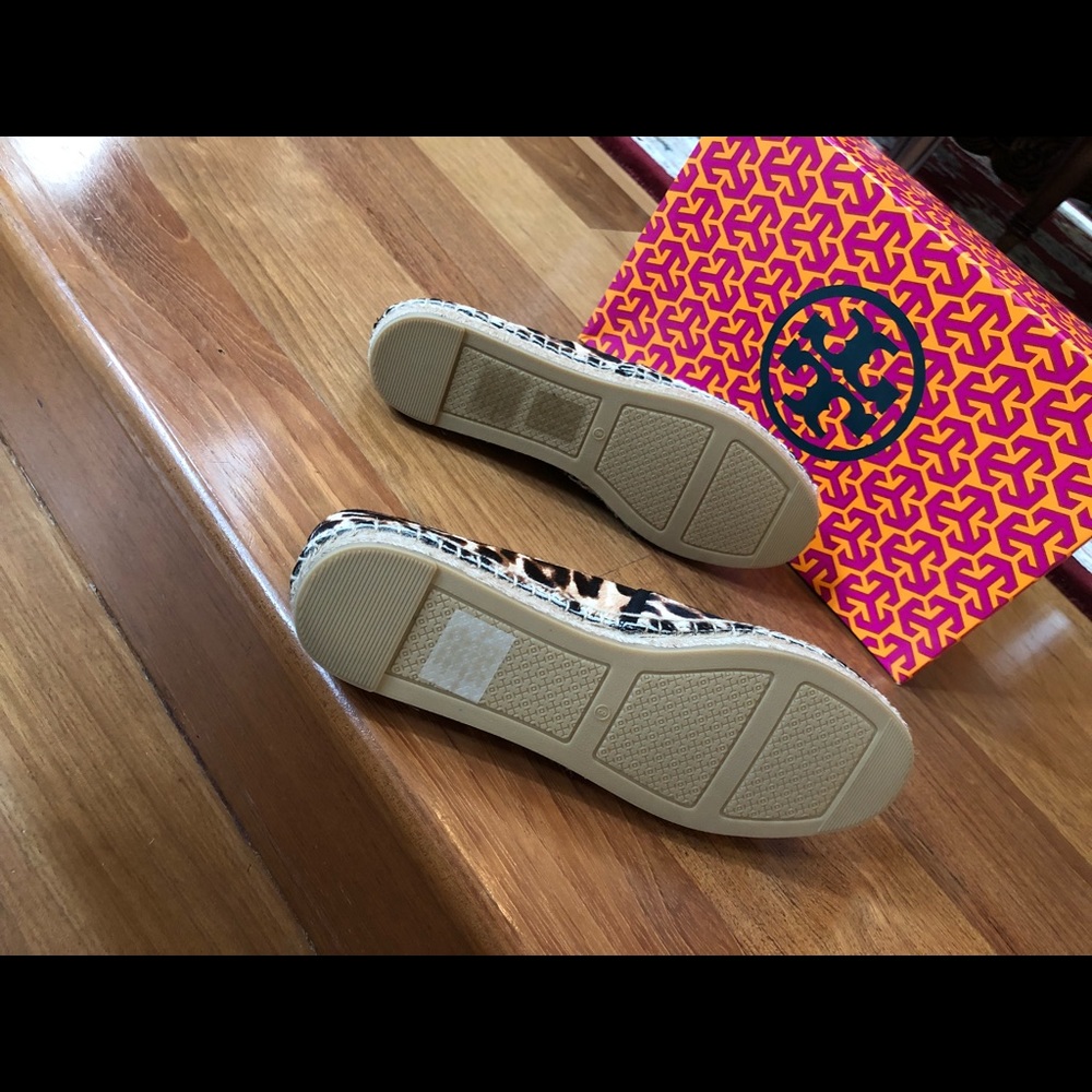Authentic Tory Burch espadrille leopard haircalf - Picture 5 of 8